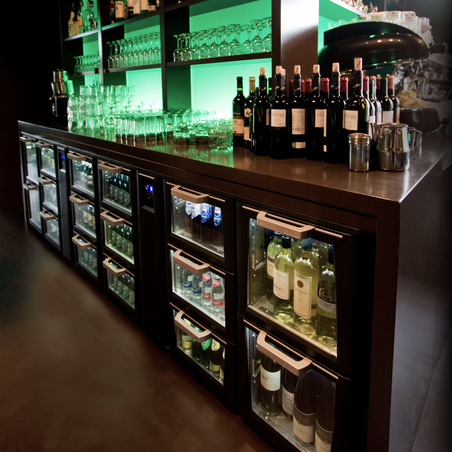 Flexbar bar cooler system