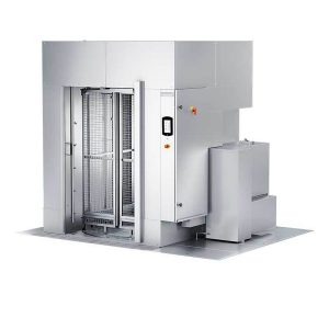 Trolley washer Metos WD-18CW with 1 door and pit mounting