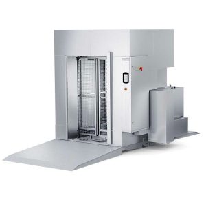 Trolley washer Metos WD-18CW with 2 doors and floor mounting