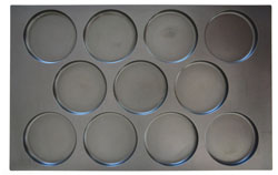 Portion tray Metos Plootu GN1/1 round 100