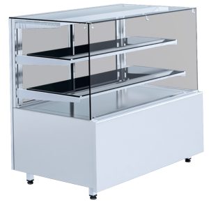 Bakery glass display Metos Gastroline Cube 1,3W , interior w
