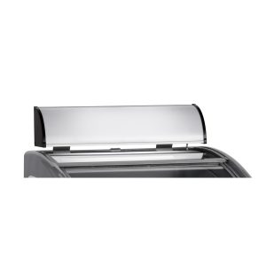 Illuminated canopy+brackets for Metos freezer NIC100