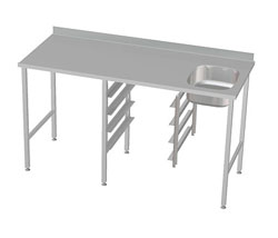 Glass wash unit  Metos LPP1600 oikekät.