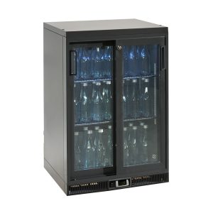 Glass door cooler Metos Maxiglass Noverta MG2/150SD with sli