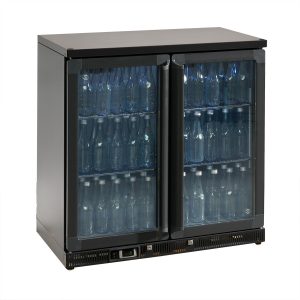 Glass door cooler Metos Maxiglass Noverta MG2/250G with two