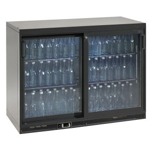 Glass door cooler Metos Maxiglass Noverta MG2/275SD with sli