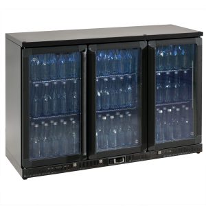 Glass door cooler Metos Maxiglass Noverta MG2/315G with thre