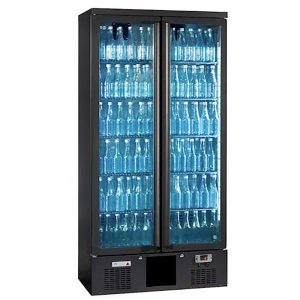 Glass door cooler Metos Maxiglass Noverta MG2/500G with two