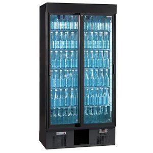 Glass door cooler Metos Maxiglass Noverta MG2/500SD with sli