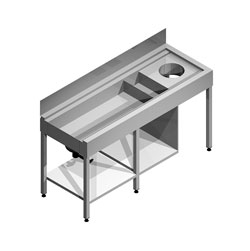 Sorting unit Metos PRM R-L R-L 1660mm