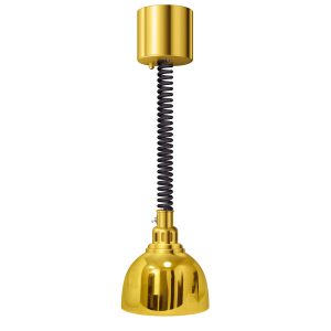 Heat lamp with lift Metos DL725RPL Brass