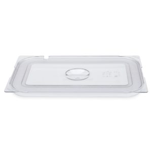 GN lid Metos 1/1, with ladle cutout, plastic, transparent