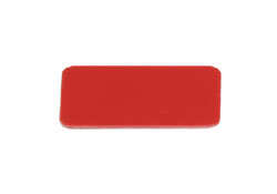 Identification plate red Metos Deli Care