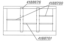 Divider Metos Proff DS 317*20 mm