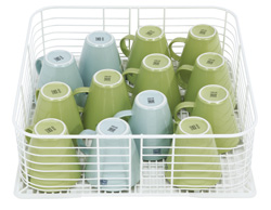 Glass basket, plate holder and cutlery basket for Metos Master Aqua 35