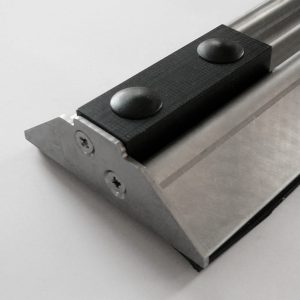 End stop Metos Easy Rider, plastic, for ground rail