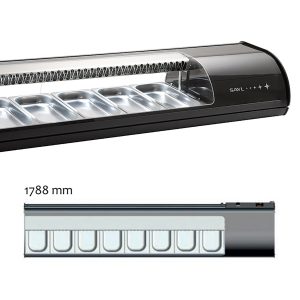 Tapas vitrine Metos Sushi VS8