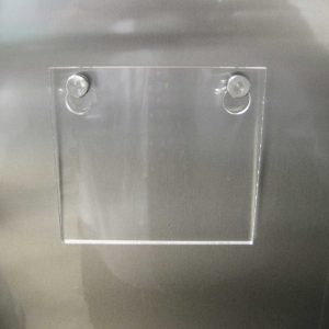 Ward destination tag and holder for Metos Burlodge POD Carbo