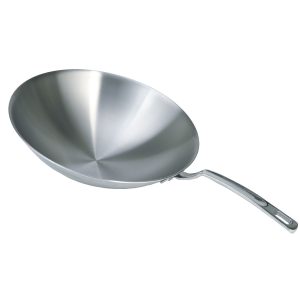 Wok pan with handle for Metos Wok-Line and Flex