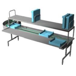 Dish sorting unit Metos Easy Clean 6A L-R 90°