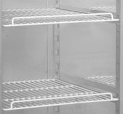 White coated grid shelf for Metos More 660 cabinets