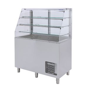 Cold display Metos CD 1200-3 LED with tree shelves