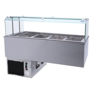 Cold Display Metos Halo 1DI1600 NovaPlus LED päätylaseilla