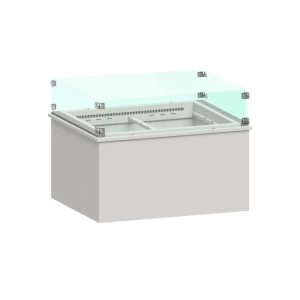 Glass rim with 4 side Metos Halo D-I 800