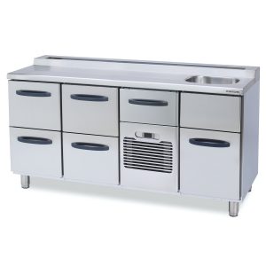 Bar counter Metos Proff2 BA1600-BO2x2-MBO-BO3