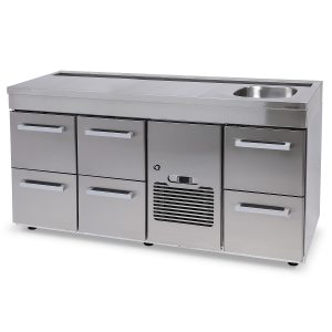 Lockable cold drawer Metos Classic BA1600-BO2-BO2-MPL-BO3