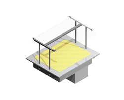 Bain Marie Metos Drop-In BM 800 Nova Plus LED
