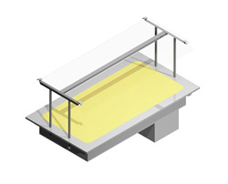 Bain Marie Metos Drop-In BM 1200 Nova Plus LED