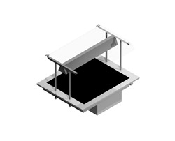 Ceramic Plate Metos Drop-In CPL 800 Nova H Plus