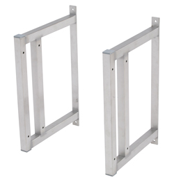 Pair of brackets N-S 653, 2 sort.shelves