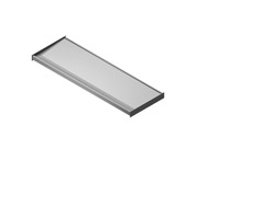 Sorting shelf Nordien 650-3, 1619mm, wall type