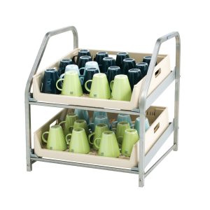 Basket stand Metos BAS-2 for 2 baskets