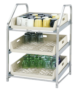 Basket Stand Metos BAS-3 FP for 3 baskets