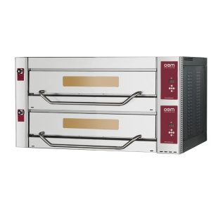 Pizza oven Metos Valido 835A DG with two chambers opening up