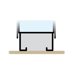 Install frame group, surface Metos Proveno/Viking 4G